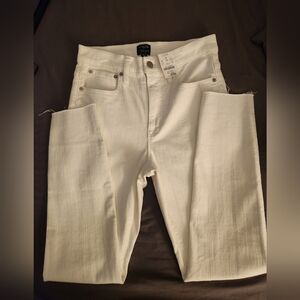 *NWT* J. Crew White High-Rise Skinny Jeans